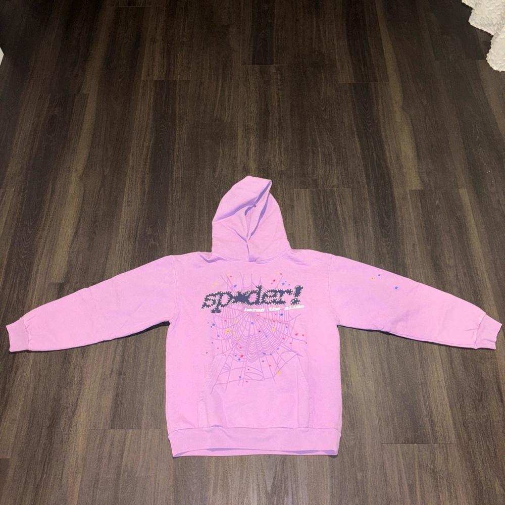 Spider Purple Hoodie for Men